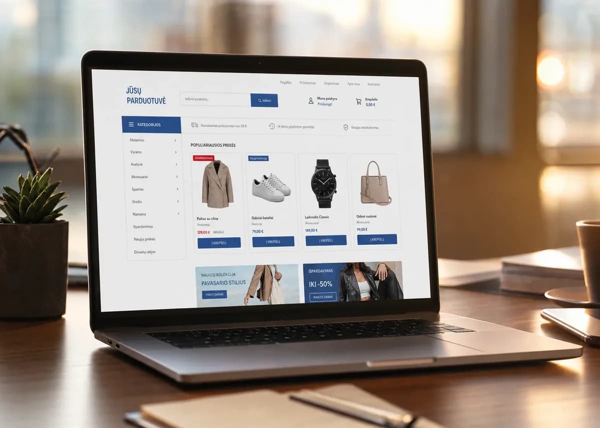 E-commerce and business website solutions