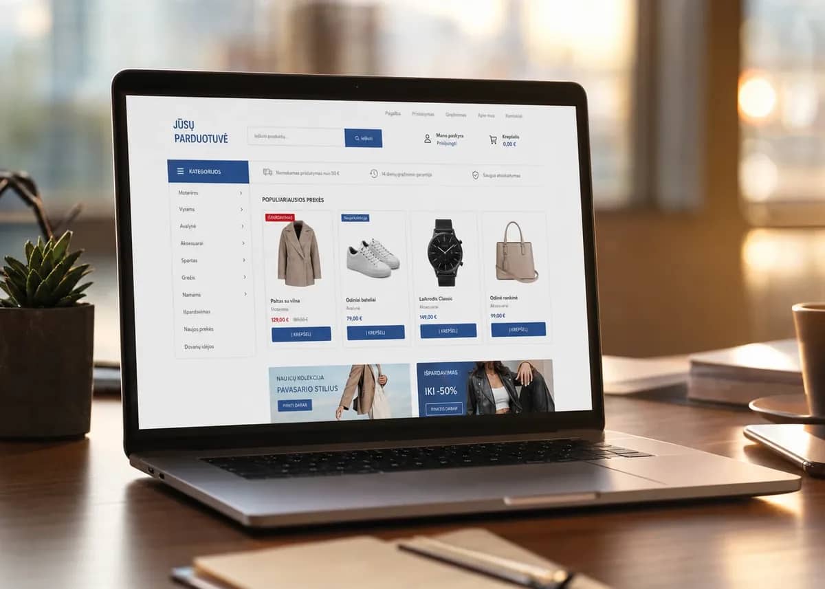E-commerce and business website solutions